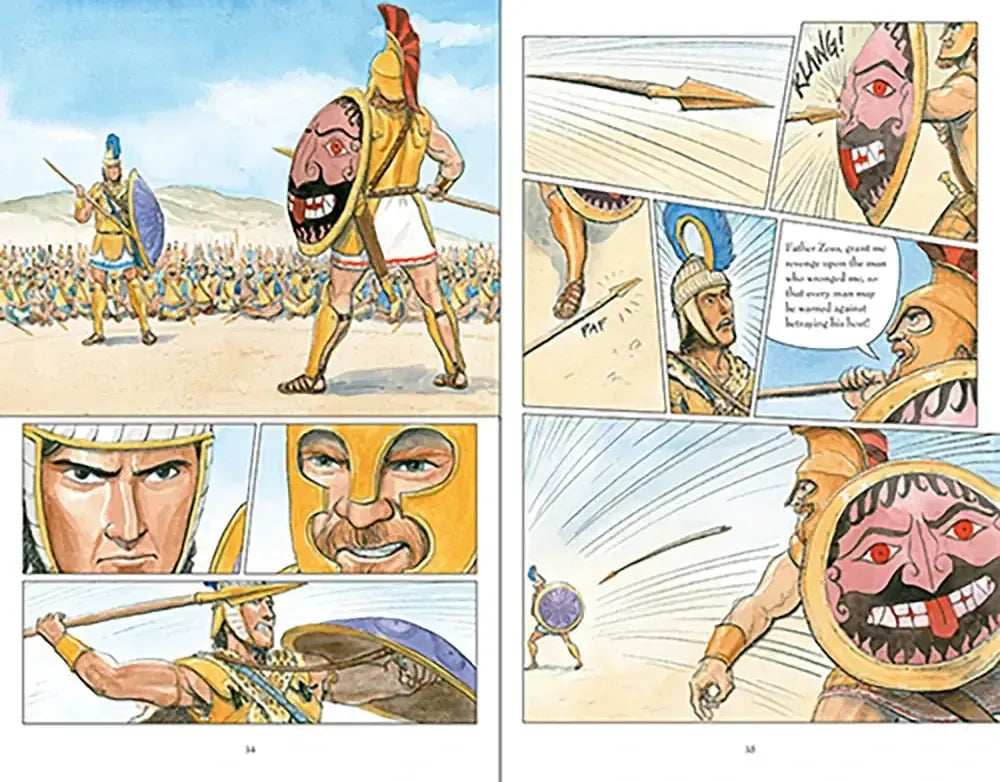 The Iliad: A Graphic Novel US - Paperback / softback