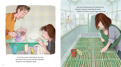 Zee Grows a Tree US - Hardback