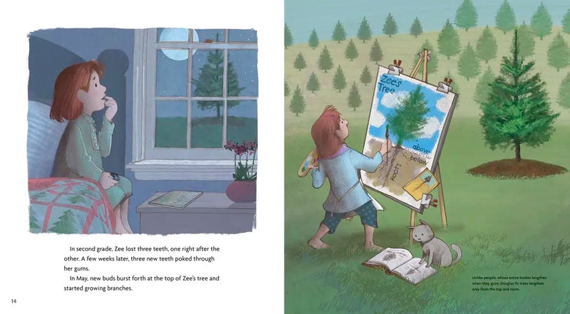 Zee Grows a Tree US - Hardback