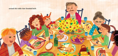 Around the Table That Grandad Built US - Hardback