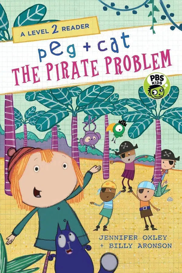 Peg + Cat: The Pirate Problem: A Level 2 Reader-Children’s / Teenage fiction: General and modern fiction-買書書 BuyBookBook