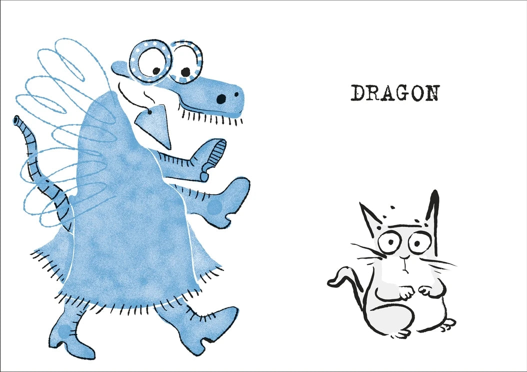 Animals with Tiny Cat US - Board book