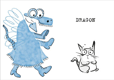 Animals with Tiny Cat US - Board book