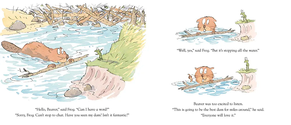 Frog and Beaver US - Hardback