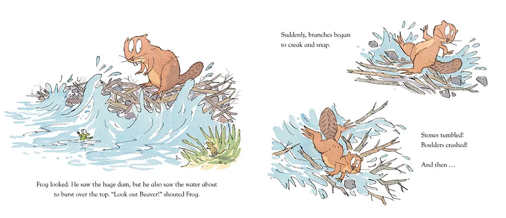 Frog and Beaver US - Hardback