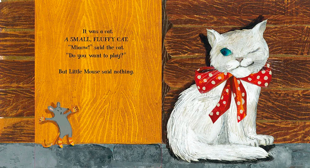 The Mouse Who Wasn't Scared US - Hardback