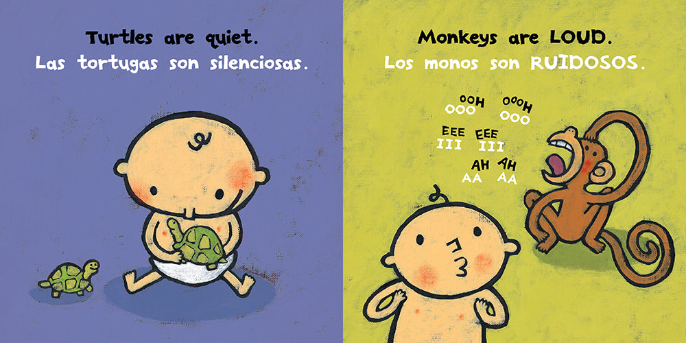 Quiet Loud / Silencioso ruidoso US - Board book