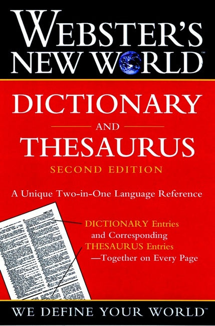 Webster's New World Dictionary And Thesaurus, (paper Edition)