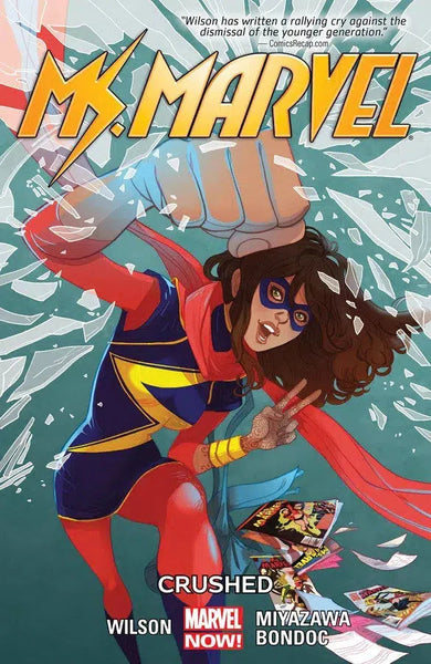 MS. MARVEL VOL. 3: CRUSHED-Graphic novel / Comic book / Manga: genres-買書書 BuyBookBook