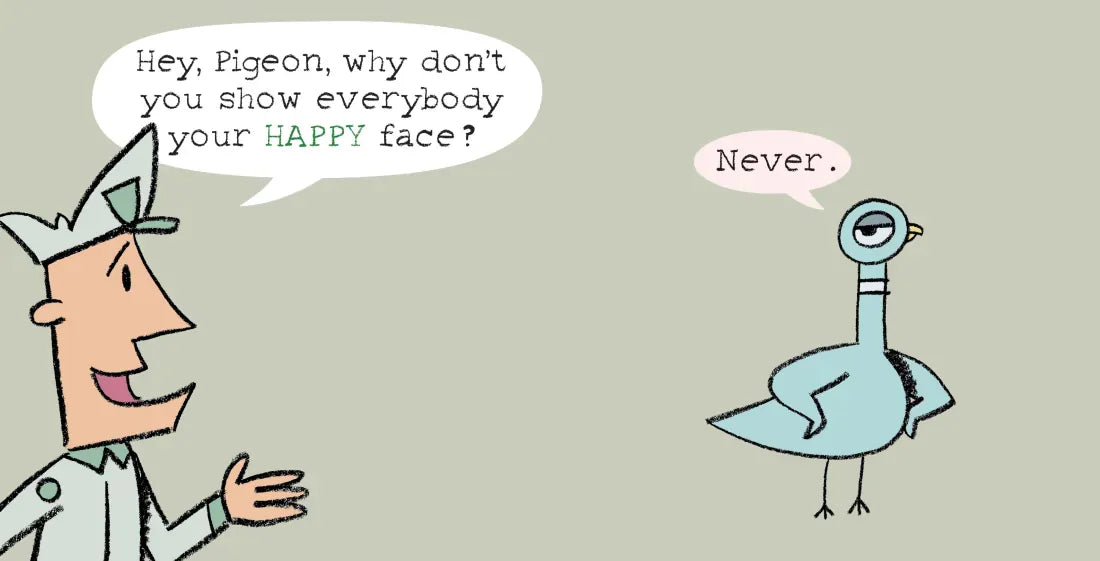 The Pigeon Has Feelings, Too! US - Board book