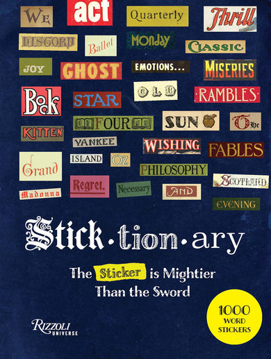 Sticktionary cover (ISBN 9780789346759)