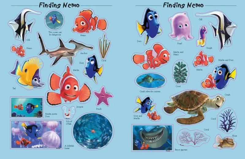 Ultimate Sticker Book: Finding Nemo US - Paperback / softback