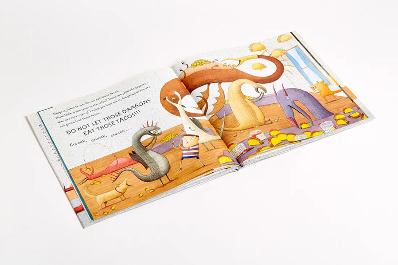 Dragons Love Tacos US - Hardback