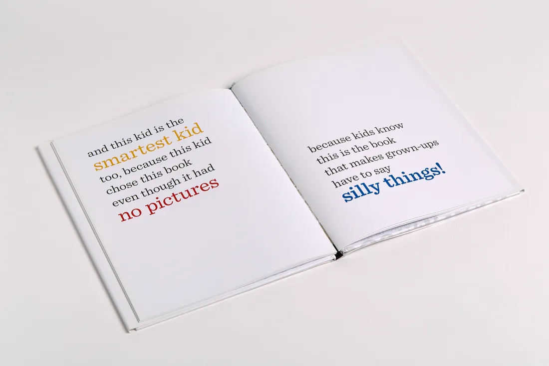 The Book with No Pictures US - Hardback