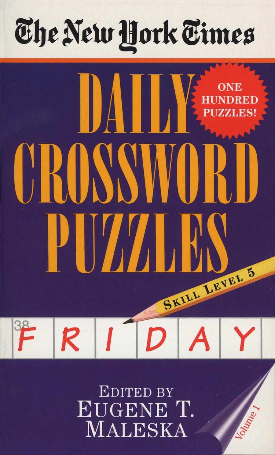The New York Times Daily Crossword Puzzles: Friday, Volume 1-Hobbies/ quizzes/ games-買書書 BuyBookBook
