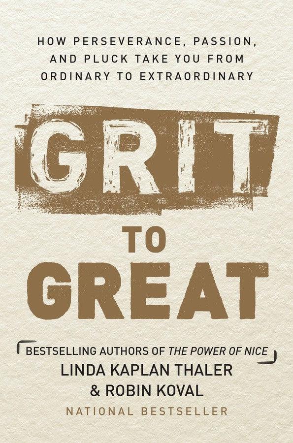 Grit to Great-Self-help/ personal development/ practical advice-買書書 BuyBookBook