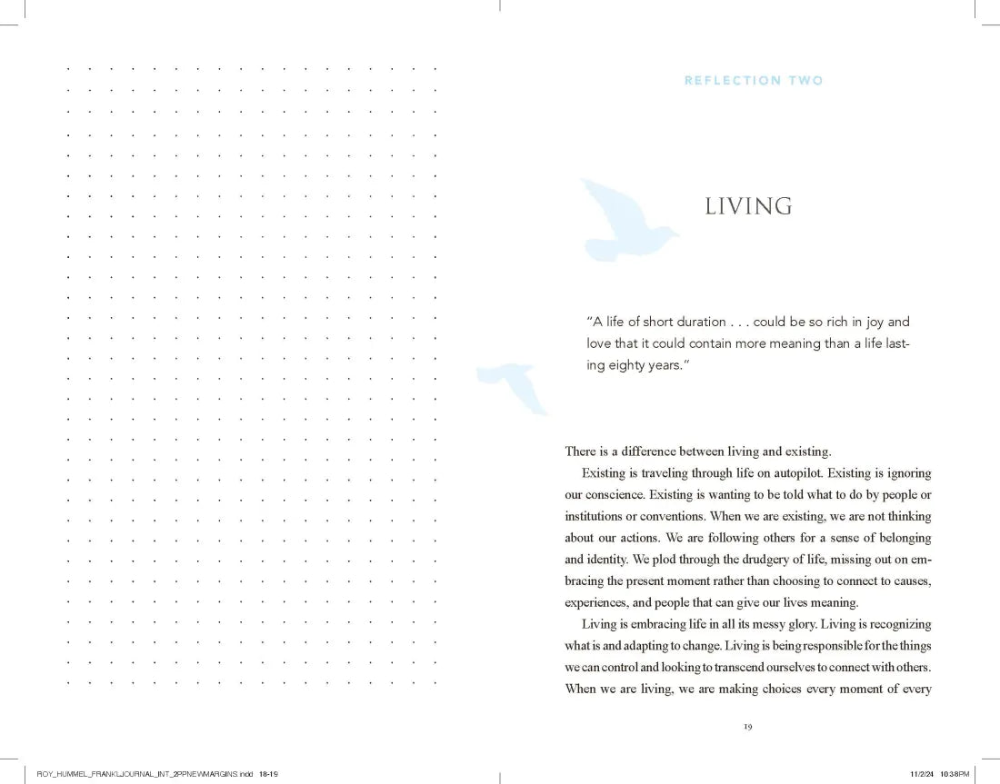 Viktor E. Frankl and the Search for Meaning US - Diary or journal