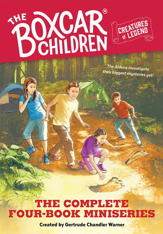 The Boxcar Children Creatures of Legend 4-Book Set-Children’s / Teenage fiction: Action and adventure stories-買書書 BuyBookBook