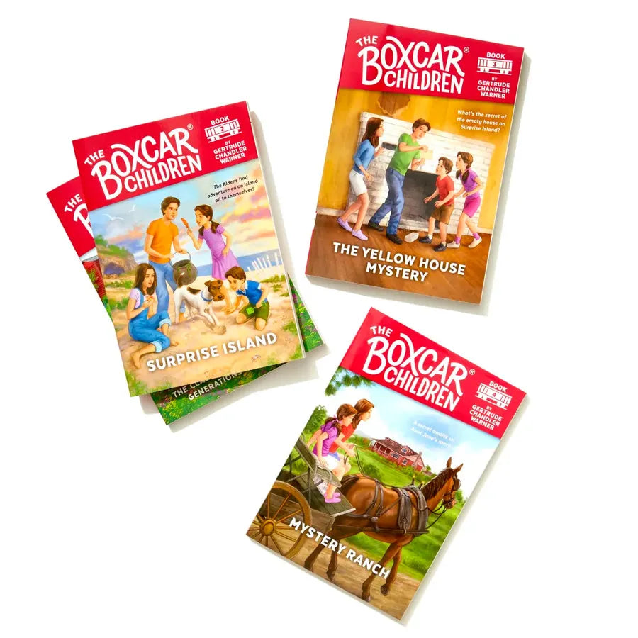 正版 The Boxcar Children Mysteries Boxed Set 1-4 最抵價 : 買書書