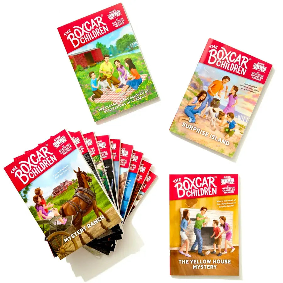 The Boxcar Children Mysteries Boxed Set Books 1-12 US - Multiple-component retail product, boxed