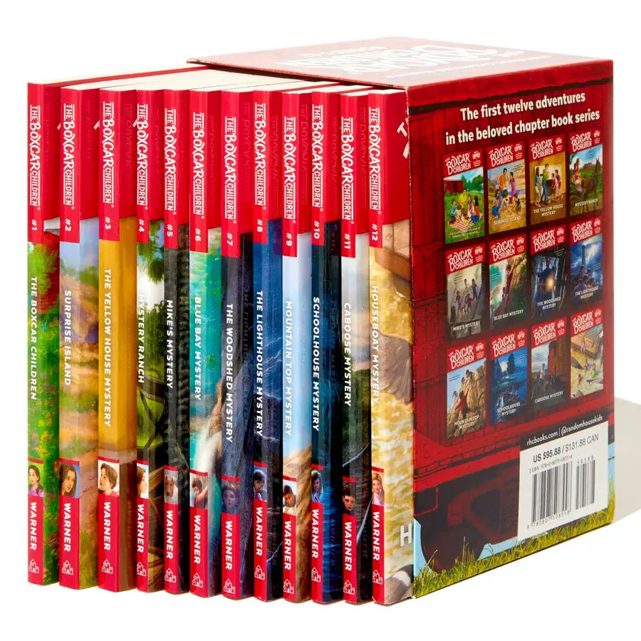 The Boxcar Children Mysteries Boxed Set Books 1-12 US - Multiple-component retail product, boxed