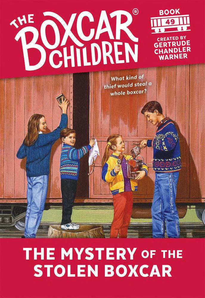 The Mystery of the Stolen Boxcar-Children’s / Teenage fiction: Action and adventure stories-買書書 BuyBookBook