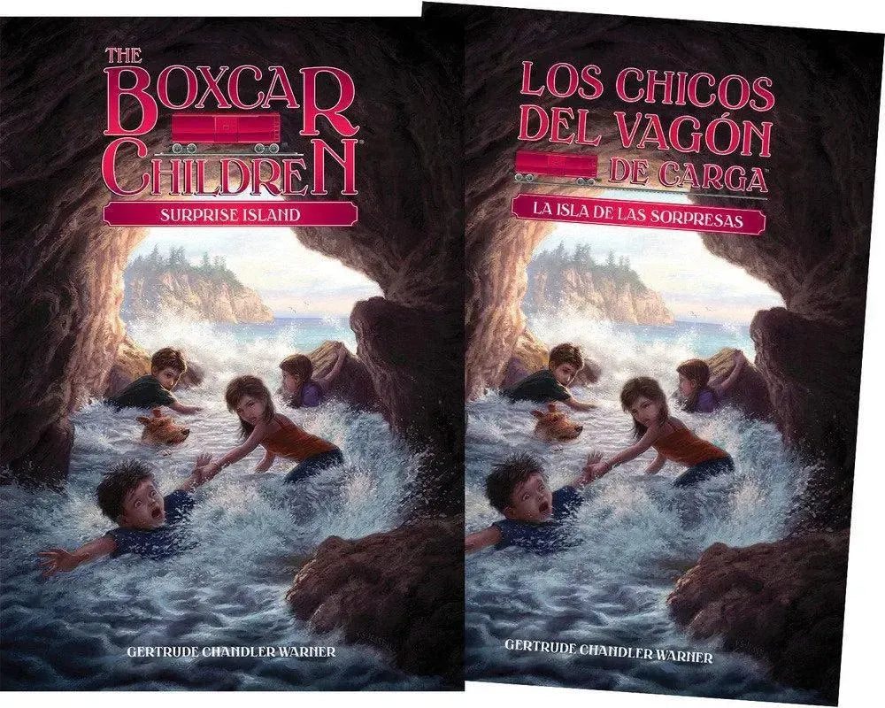 Surprise Island (Spanish/English set)-Children’s / Teenage fiction: Crime and mystery fiction-買書書 BuyBookBook