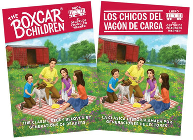 The Boxcar Children (Spanish/English set)-Children’s / Teenage fiction: Crime and mystery fiction-買書書 BuyBookBook