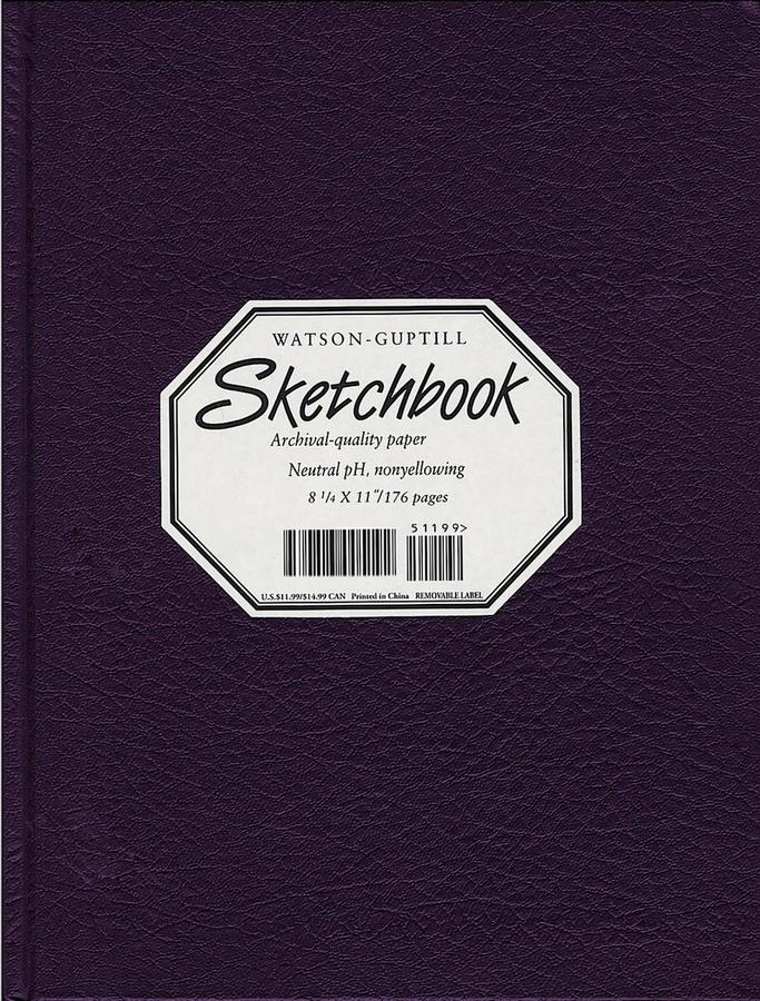 Large Sketchbook (Blackberry)-Art: general-買書書 BuyBookBook