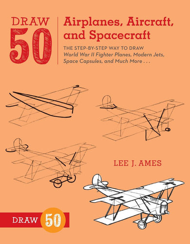 Draw 50 Airplanes, Aircraft, and Spacecraft-Art: general-買書書 BuyBookBook