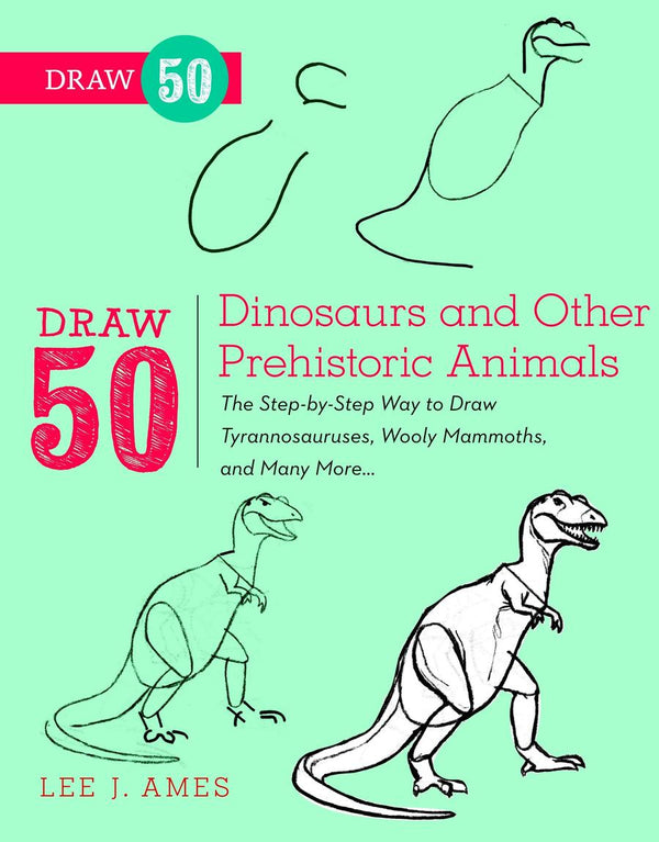 Draw 50 Dinosaurs and Other Prehistoric Animals-Art: general-買書書 BuyBookBook