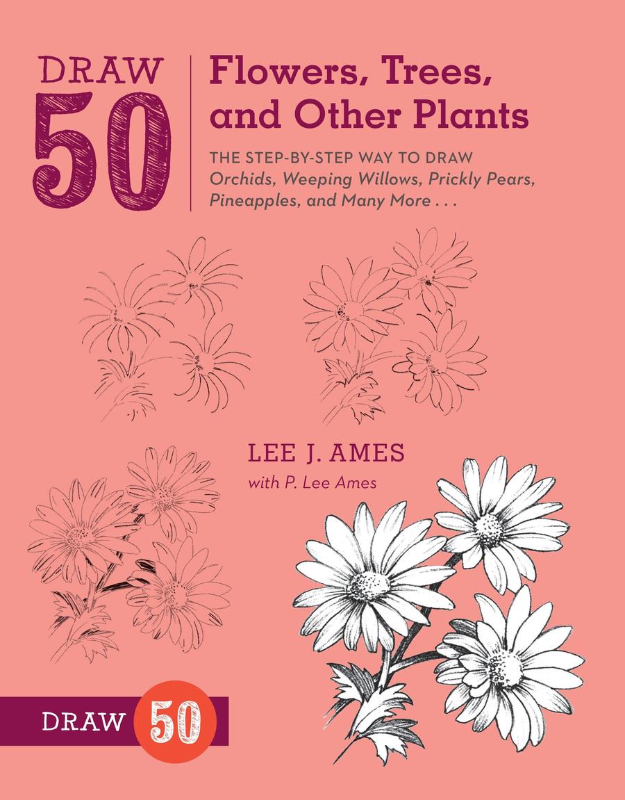 Draw 50 Flowers, Trees, and Other Plants-Art: general-買書書 BuyBookBook
