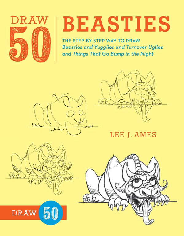 Draw 50 Beasties-Art: general-買書書 BuyBookBook