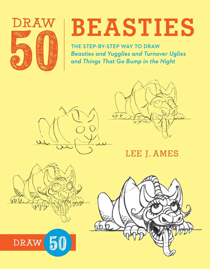 Draw 50 Beasties-Art: general-買書書 BuyBookBook