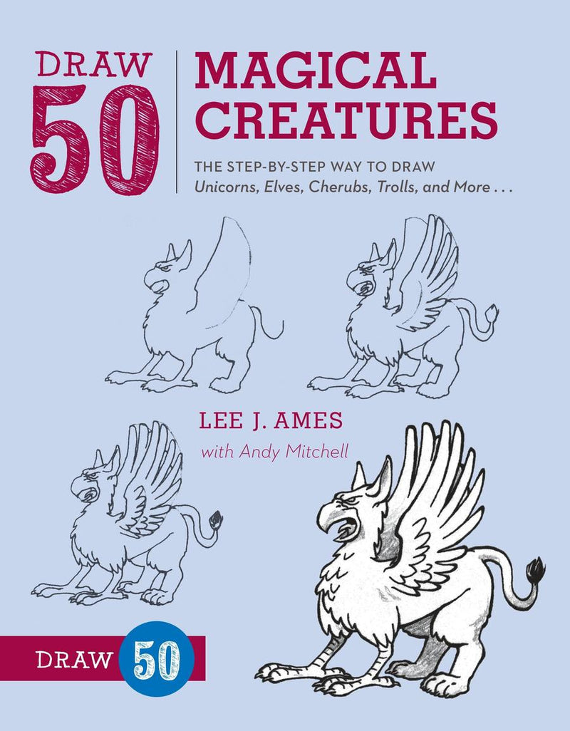 Draw 50 Magical Creatures-Art: general-買書書 BuyBookBook