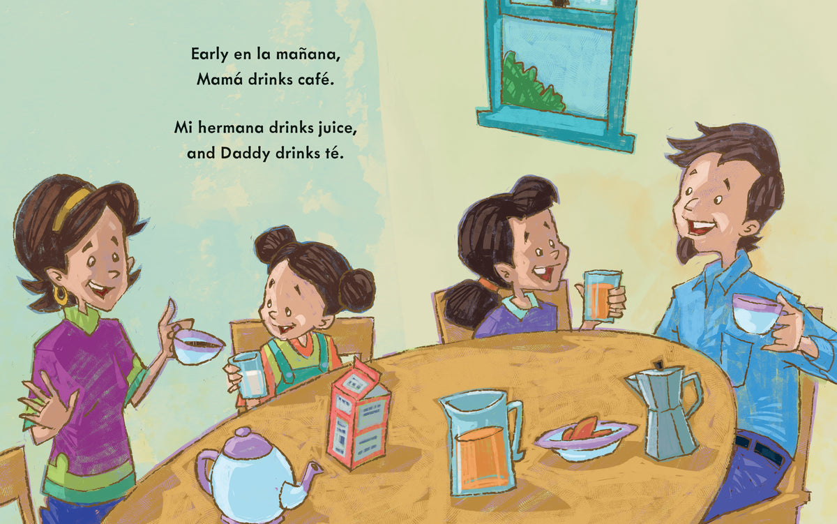 My Daddy Speaks English, Mamá habla español interior 2 (ISBN 9780823457816)