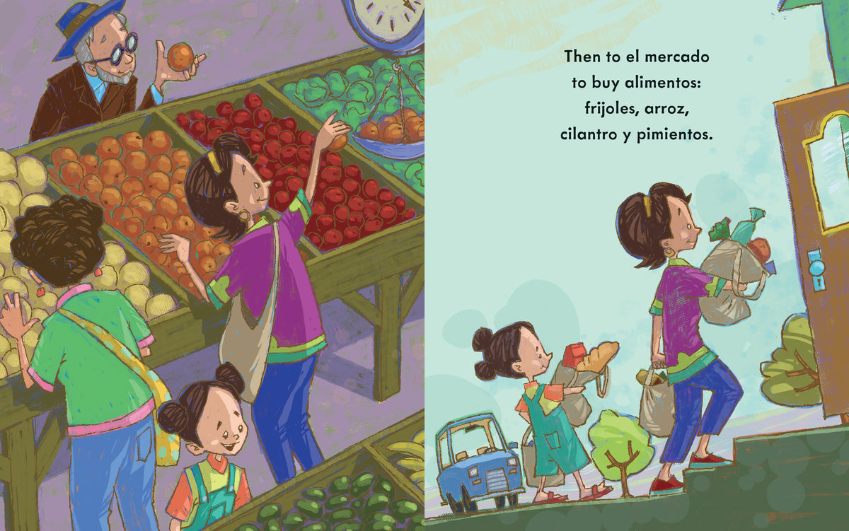 My Daddy Speaks English, Mamá habla español interior 3 (ISBN 9780823457816)