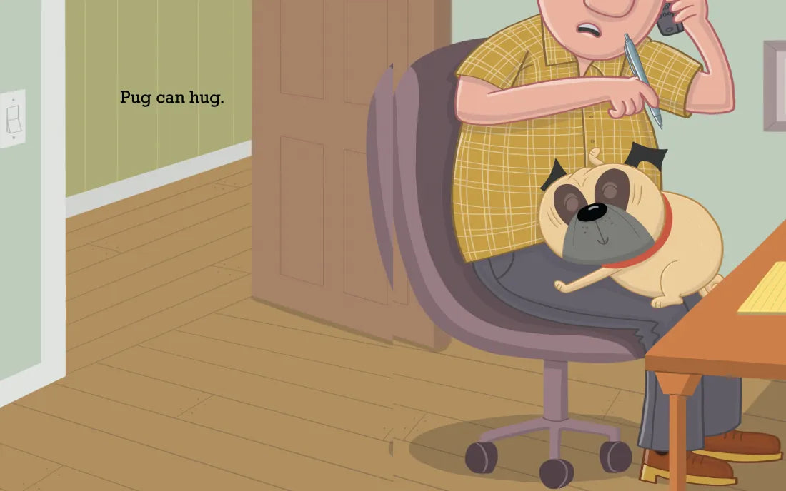 Hugs for Pug US - Hardback