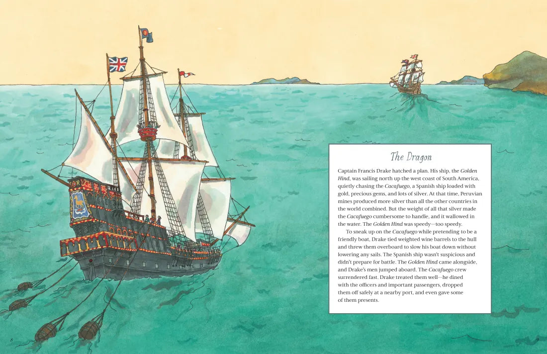 Treasure Thieves on the High Seas US - Hardback