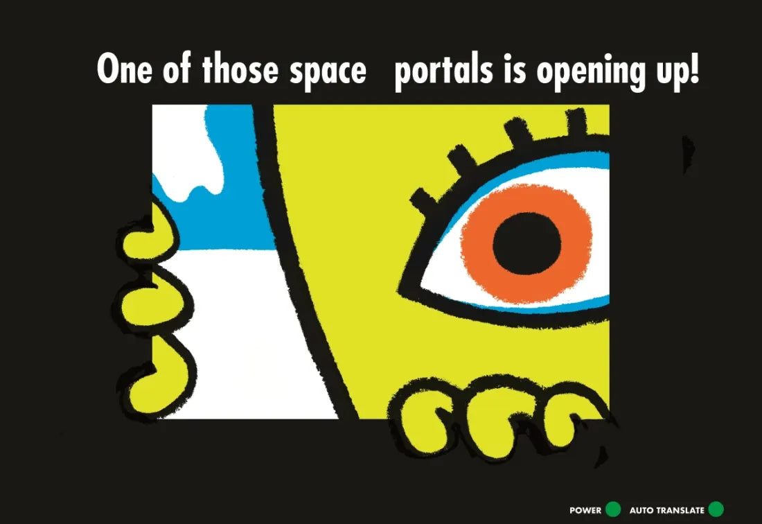 To Activate Space Portal, Lift Here US - Hardback