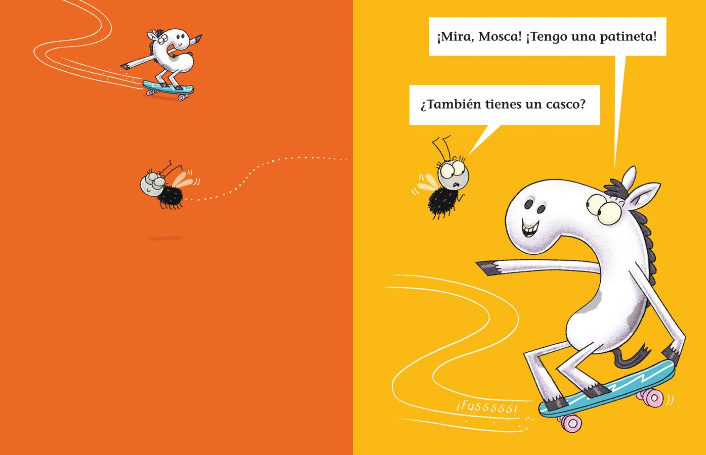 Caballo y Mosca sobre ruedas US - Paperback / softback