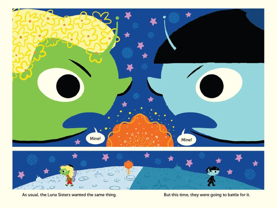 The Luna Sisters Battle for the Moon Blossom US - Hardback