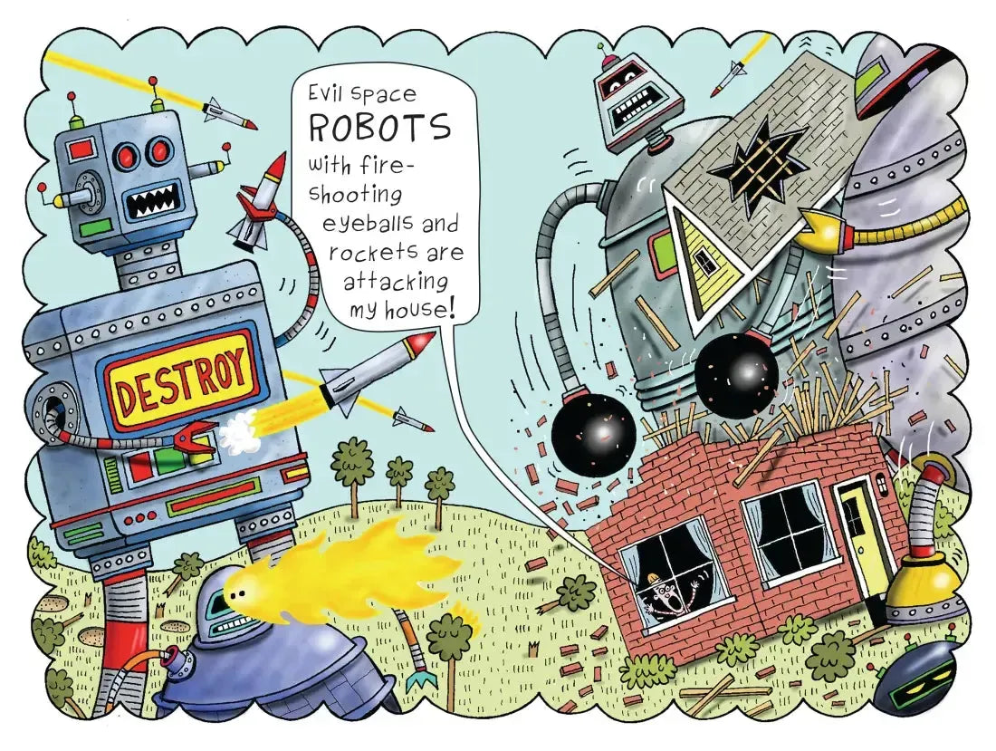 The Boy Who Cried Robots! US - Paperback / softback