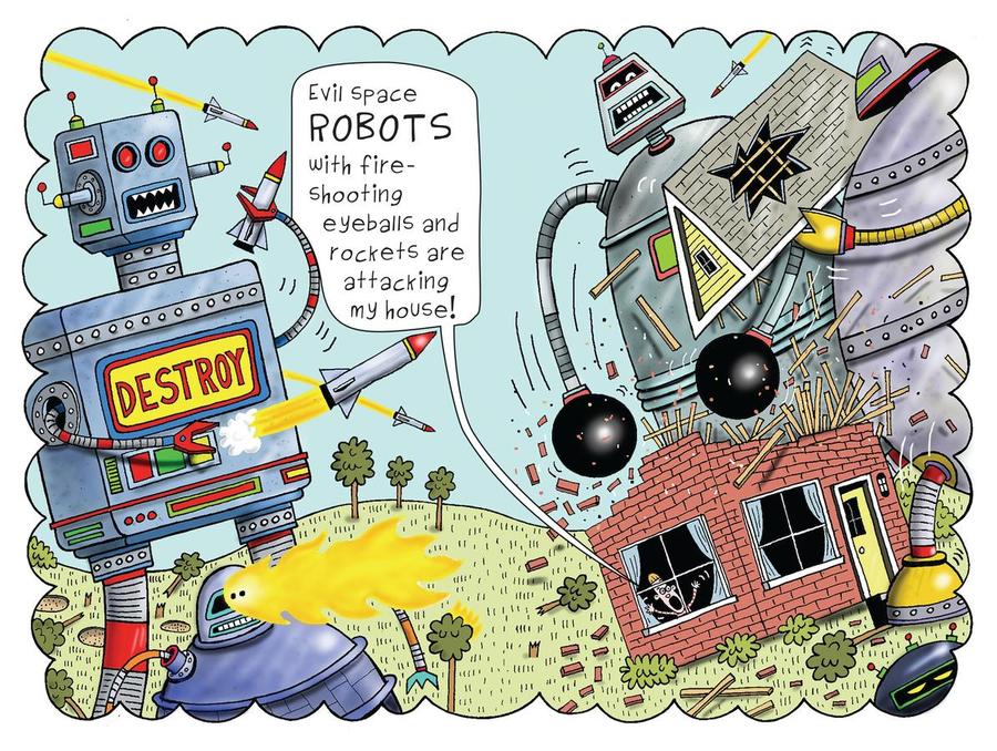 The Boy Who Cried Robots! US - Paperback / softback