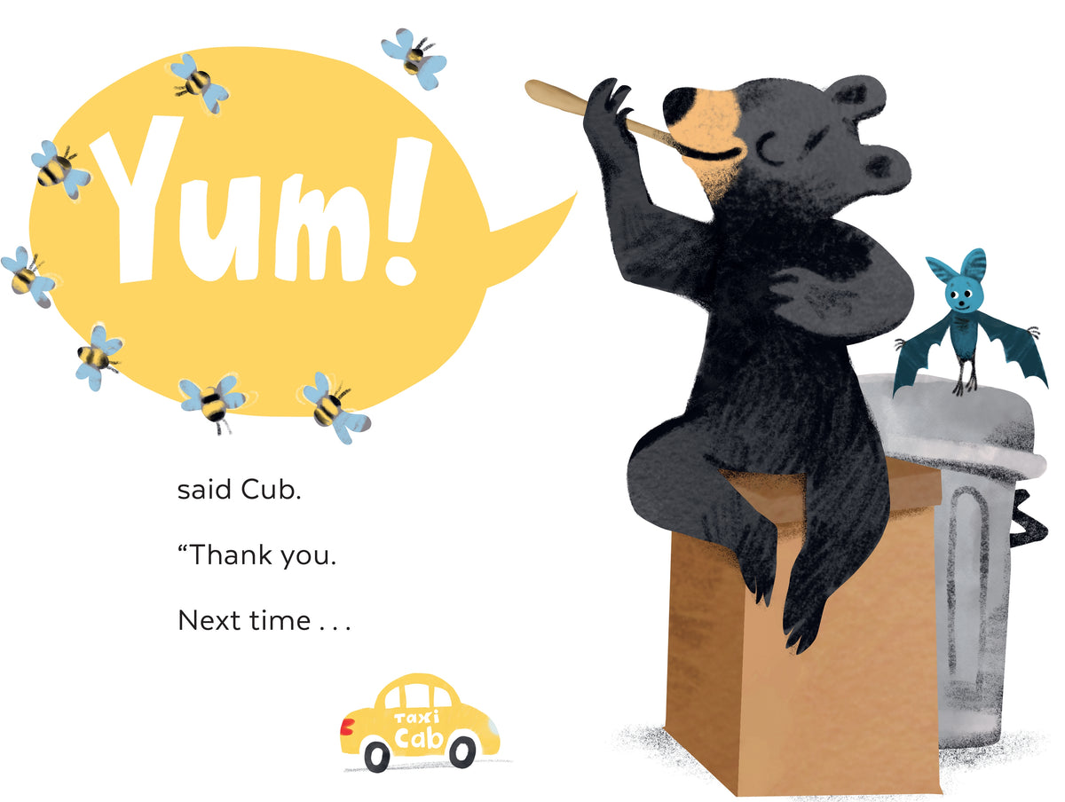 Cub and Bat interior 3 (ISBN 9780823464166)