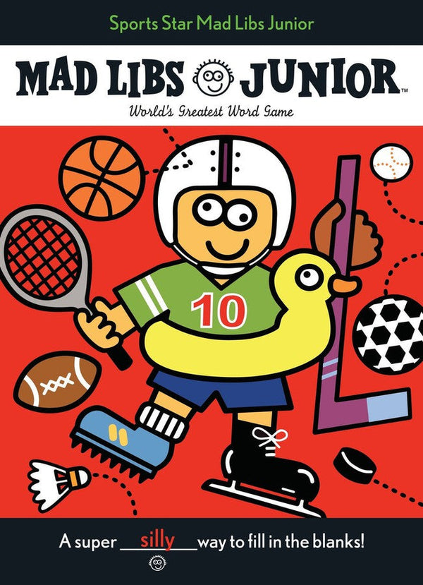 Sports Star Mad Libs Junior-Children’s interactive and activity books and kits-買書書 BuyBookBook