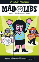 Diva Girl Mad Libs-Children’s interactive and activity books and kits-買書書 BuyBookBook