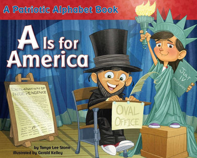 A Is for America-Children’s Early years / early learning concepts-買書書 BuyBookBook