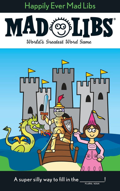 Happily Ever Mad Libs-Children’s interactive and activity books and kits-買書書 BuyBookBook
