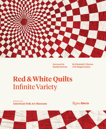 Cover of Red and White Quilts: Infinite Variety (ISBN 9780847846528)